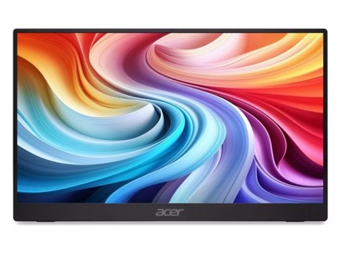 Acer PM161Q B1bmiuux | 15,6 " | IPS | FHD | 16:9 | 60 Hz | 4 ms | 1920 x 1080 pikseli | 250 cd/m² | Porty HDMI w ilości 1 | Czar Acer PM161Q B1bmiuux | 15,6 " | IPS | FHD | 16:9 | 60 Hz | 4 ms | 1920 x 1080 pikseli | 250 cd/m² | Porty HDMI w ilości 1 | Czar