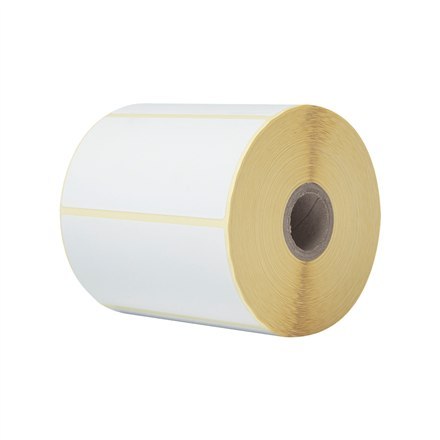 Brother | Etykiety sztancowane | Termiczne | Białe | 102 x 50 mm