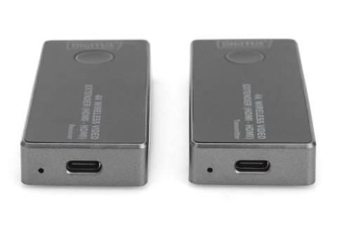 Digitus 4K Wireless Video Extender, 30 m (HDMI - HDMI) | DS-55323 | Black/Silver Digitus 4K Wireless Video Extender, 30 m (HDMI - HDMI) | DS-55323 | Black/Silver