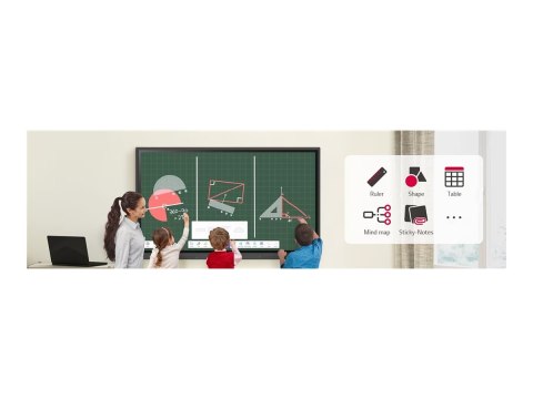 LG Multi Touch CreateBoard | 86TR3DK-B | Infrared | 86 " | 350 cd/m² | Landscape | 16/7 | Android | Wi-Fi | Touchscreen | 8 ms | LG Multi Touch CreateBoard | 86TR3DK-B | Infrared | 86 " | 350 cd/m² | Landscape | 16/7 | Android | Wi-Fi | Touchscreen | 8 ms |