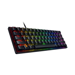 Razer | Huntsman Mini 60% | Klawiatura dla graczy | Opto-mechaniczna | Podświetlenie LED RGB | NORD | Czarna | Przewodowa