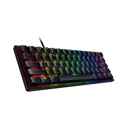 Razer | Huntsman Mini 60% | Klawiatura dla graczy | Opto-mechaniczna | Podświetlenie LED RGB | NORD | Czarna | Przewodowa Razer | Huntsman Mini 60% | Klawiatura dla graczy | Opto-mechaniczna | Podświetlenie LED RGB | NORD | Czarna | Przewodowa