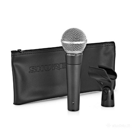Shure | Mikrofon wokalny dynamiczny | SM58SE | Ciemnoszary Shure | Mikrofon wokalny dynamiczny | SM58SE | Ciemnoszary