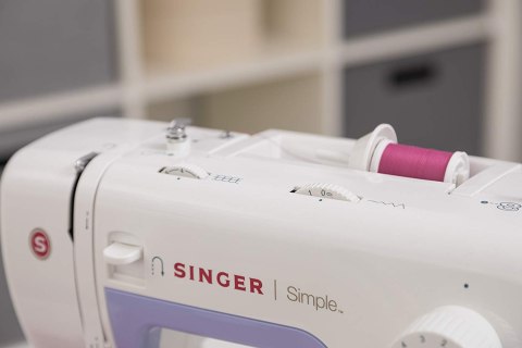 Singer Sewing Machine Simple 3232 Number of stitches 32 Number of buttonholes 1 White Singer Sewing Machine Simple 3232 Number of stitches 32 Number of buttonholes 1 White