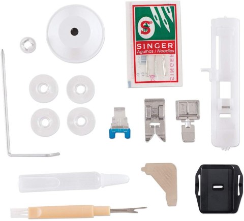 Singer Sewing Machine Simple 3232 Number of stitches 32 Number of buttonholes 1 White Singer Sewing Machine Simple 3232 Number of stitches 32 Number of buttonholes 1 White