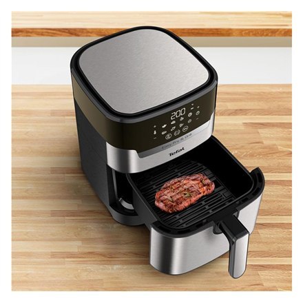 TEFAL | EY505D15 | Frytkownica z grillem | Moc 1400 W | Pojemność 4,2 L | Stal nierdzewna TEFAL | EY505D15 | Frytkownica z grillem | Moc 1400 W | Pojemność 4,2 L | Stal nierdzewna