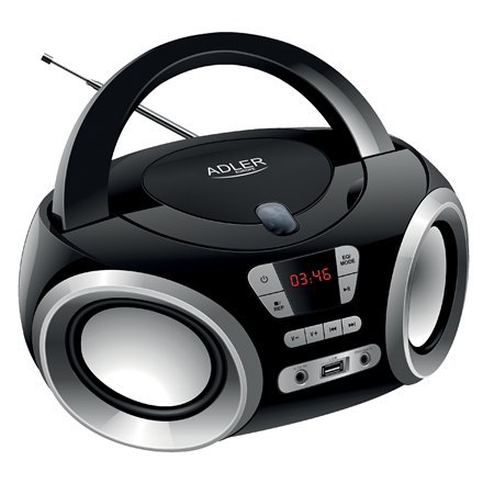 Adler | AD 1181 | CD Boombox | Głośniki | Łączność USB