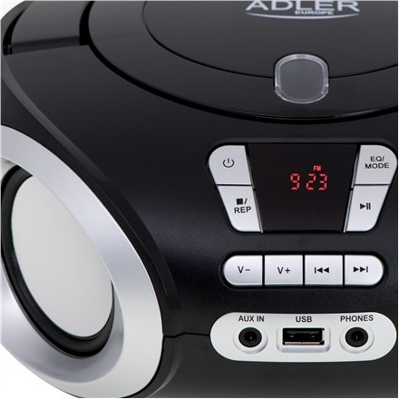 Adler | AD 1181 | CD Boombox | Głośniki | Łączność USB