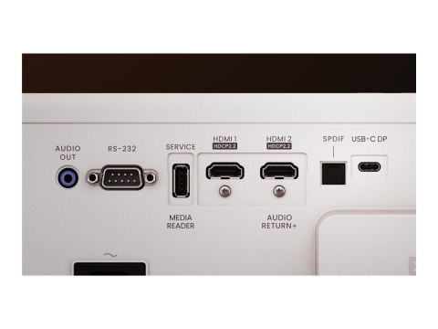 Benq X500i | 4K UHD (3840 x 2160) | 2200 ANSI lumenów | Biały/czarny | Wi-Fi