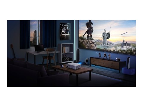 Benq X500i | 4K UHD (3840 x 2160) | 2200 ANSI lumenów | Biały/czarny | Wi-Fi