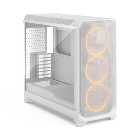 Fractal Design Meshify 3 XL | White RGB TG Clear Tint | Mid-Tower | Power supply included No | ATX Fractal Design Meshify 3 XL | White RGB TG Clear Tint | Mid-Tower | Power supply included No | ATX