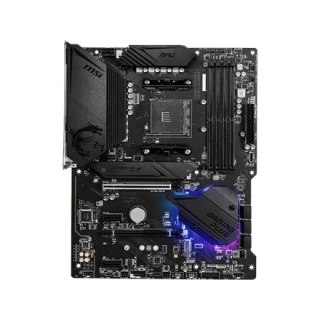 MSI | MPG B550 GAMING PLUS | Rodzina procesorów AMD | Gniazdo procesora AM4 | DDR4 | Gniazda pamięci 4 | Liczba złączy SATA | Ch