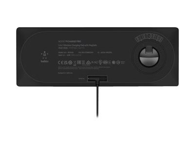 Podkładka ładująca Belkin BOOST CHARGE PRO MagSafe 3 w 1 z zasilaczem (zasilacz EU w zestawie) Podkładka ładująca Belkin BOOST CHARGE PRO MagSafe 3 w 1 z zasilaczem (zasilacz EU w zestawie)
