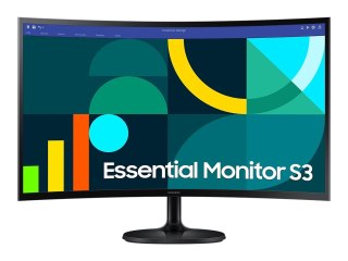 Samsung LS27D360GAUXEN | 27 " | VA | FHD | 16:9 | 100 Hz | 4 ms | 1920 x 1080 pikseli | 250 cd/m² | Porty HDMI w ilości 1 | Czar
