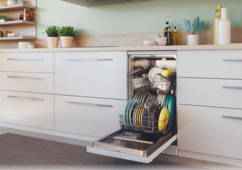 Candy | Zmywarka | CDPH 2L1049W-01 | Wolnostojąca | Szerokość 45 cm | Ilość kompletów naczyń 10 | Ilość programów 5 | Klasa efek