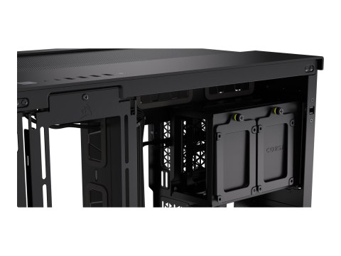 Corsair Dual Chamber PC Case | iCUE LINK 6500X RGB | Black | Mid Tower | Power supply included No | ATX