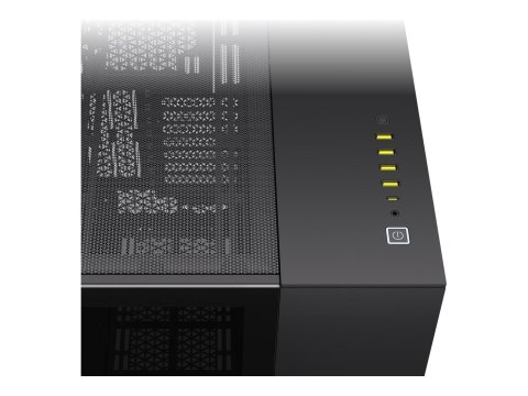 Corsair Dual Chamber PC Case | iCUE LINK 6500X RGB | Black | Mid Tower | Power supply included No | ATX