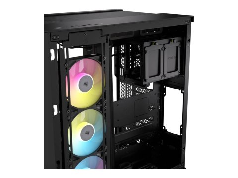Corsair Dual Chamber PC Case | iCUE LINK 6500X RGB | Black | Mid Tower | Power supply included No | ATX