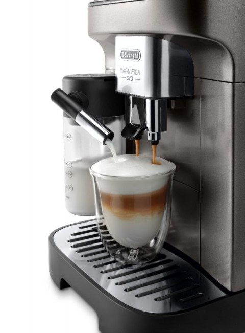 Delonghi | Ekspres do kawy | ECAM290.81.TB Magnifica Evo | Ciśnienie pompy 15 bar | Wbudowany spieniacz do mleka | Automatyczny 