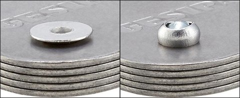 Nit jednostronnie zamyk. ,aluminium/stal, leb stozkowy 120,3x6mm GESIPA (500 szt.) Nit jednostronnie zamyk. ,aluminium/stal, leb stozkowy 120,3x6mm GESIPA (500 szt.)