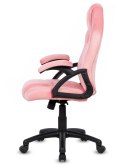 Fotel obrotowy do biurka CARRERA M ALCANTARA CARO PINK