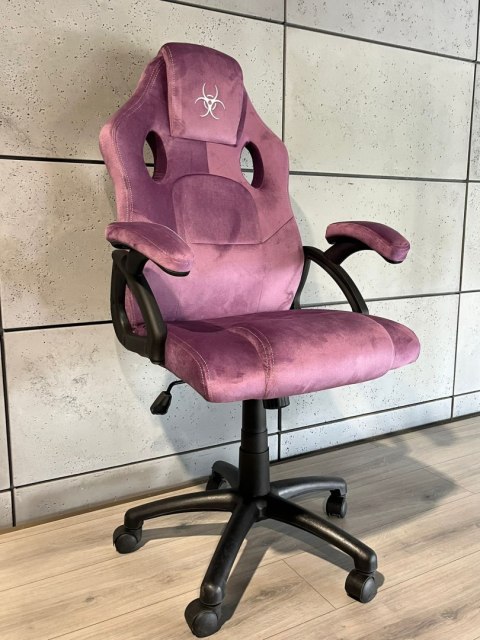 Fotel obrotowy do biurka CARRERA M ALCANTARA PURPLE