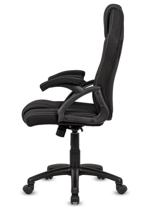 Fotel obrotowy do biurka CARRERA M BLACK FABRIC