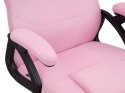 Fotel obrotowy do biurka CARRERA M DREAM PINK FABRIC