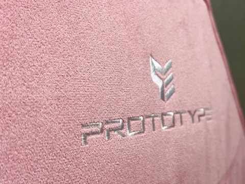 Fotel obrotowy do biurka SPIDER PINK ALCANTARA