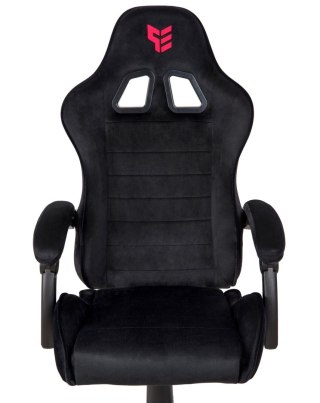 Fotel obrotowy gamingowy ENZO XL BLACK ALCANTARA