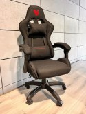 Fotel obrotowy gamingowy ENZO XL BLACK FABRIC