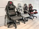 Fotel obrotowy gamingowy ENZO XL BLACK FABRIC