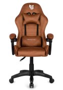 Fotel obrotowy gamingowy ENZO XL BROWN ALCANTARA