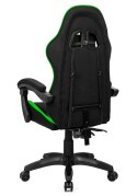 Fotel obrotowy gamingowy ENZO XL GREEN FABRIC
