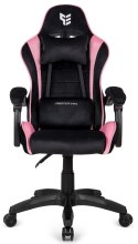 Fotel obrotowy gamingowy ENZO XL PINK ALCANTARA