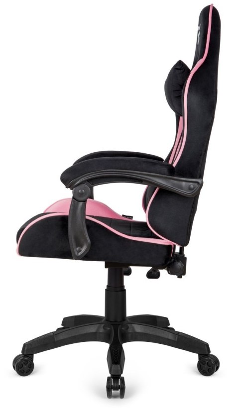 Fotel obrotowy gamingowy ENZO XL PINK ALCANTARA
