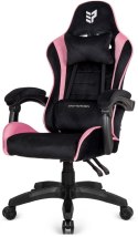 Fotel obrotowy gamingowy ENZO XL PINK ALCANTARA