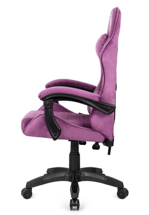 Fotel obrotowy gamingowy ENZO XL PURPLE ALCANTARA