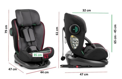 Fotelik samochodowy i-Size ISOFIX GT 360 MULTI 40-125 cm