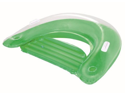 Fotel do pływania z rączkami i uchwytami na napoje 152 x 99 cm Bestway 43118 zielony Fotel do pływania z rączkami i uchwytami na napoje 152 x 99 cm Bestway 43118 zielony