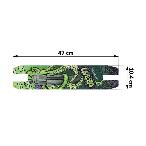 Grip tape papier ścierny do hulajnogi Evo - Octopus Grip tape papier ścierny do hulajnogi Evo - Octopus