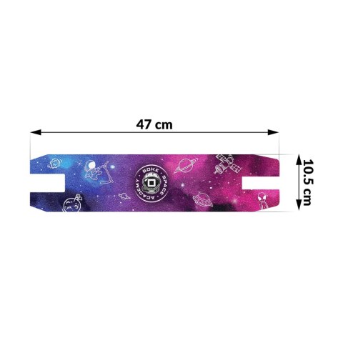 Grip tape papier ścierny do hulajnogi Evo - Space Academy Grip tape papier ścierny do hulajnogi Evo - Space Academy
