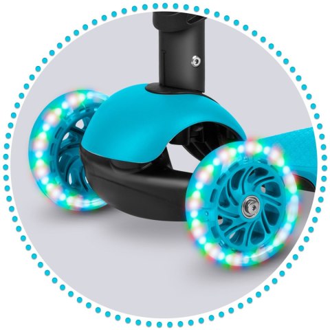 Hulajnoga trójkołowa Ricokids Buggy - turkusowa Hulajnoga trójkołowa Ricokids Buggy - turkusowa