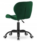 Krzesło obrotowe VASTO OFFICE VELVET FOREST GREEN SMOKE