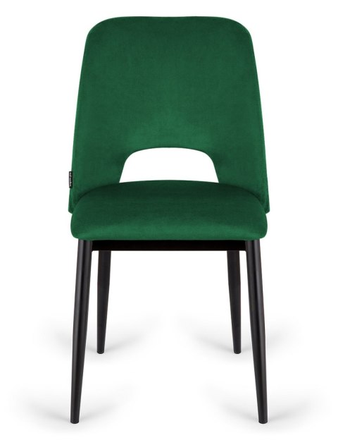 Krzesło tapicerowane GOTI GREEN VELVET II GATUNEK