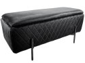 PUFA kufer Lugano LUZZI DIAMOND BLACK VELVET 95 II GATUNEK