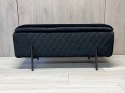 PUFA kufer Lugano LUZZI DIAMOND BLACK VELVET 95 II GATUNEK