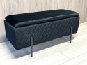 PUFA kufer Lugano LUZZI DIAMOND BLACK VELVET 95 II GATUNEK