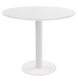 Stół okrągły VICTORY WHITE 70 cm MILK