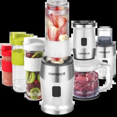 Blender kielichowy Smoothie + chopper + młynek 700 W butelki 2 x 570 ml + 400 ml SM3391